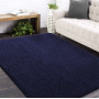 Moderní koberec SHAGGY CAMIL - tmavě modrý