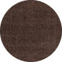 Kusový koberec Life Shaggy 1500 brown circle