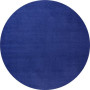 Modrý kulatý kusový koberec Fancy 103007 blue circle