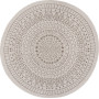 Kusový koberec Twin-Wendeteppiche 105475 Linen kruh