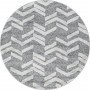 Kusový koberec Pisa 4705 Grey kruh