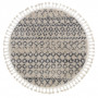 Kusový koberec Berber Agadir G0522 cream and grey kruh