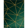 Kusový koberec Emerald 1013 green and gold