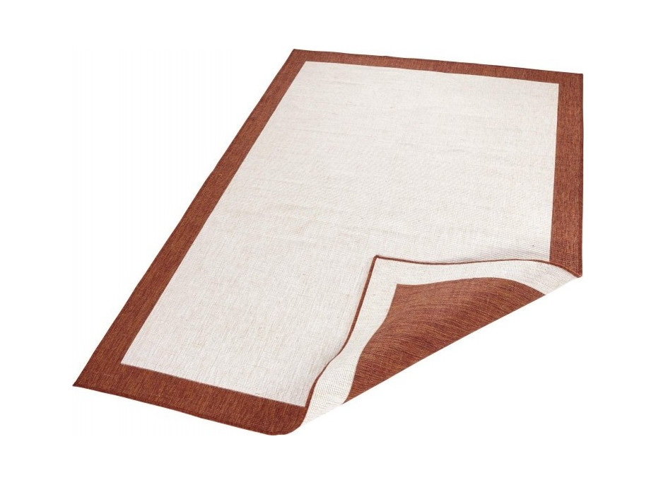 Kusový oboustranný koberec Twin 103106 creme terra