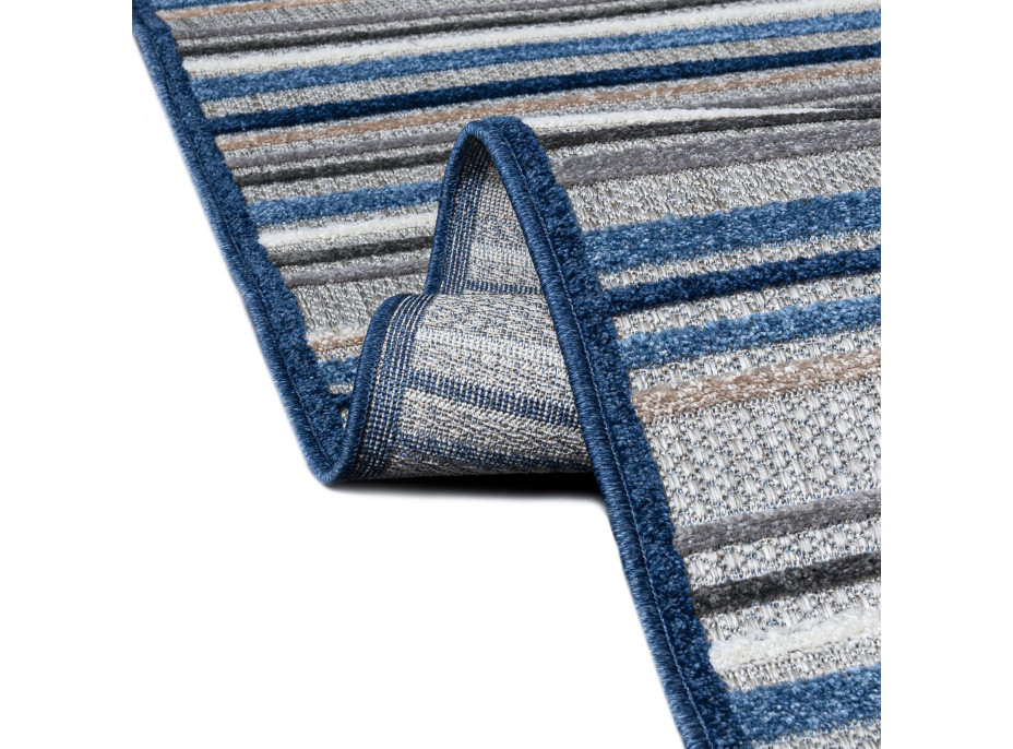 Kusový koberec AVENTURA Stripes - šedý
