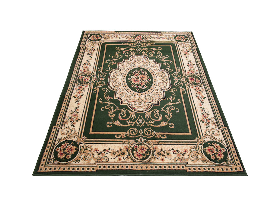 Kusový koberec ATLAS Brooch - zelený