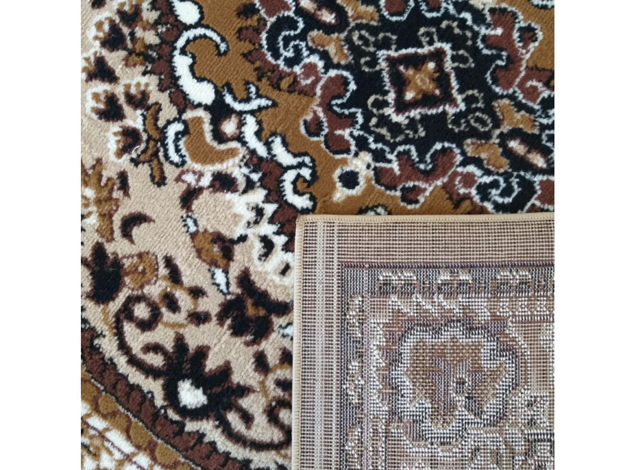 Kusový koberec ALPHA Dubai - hnědý