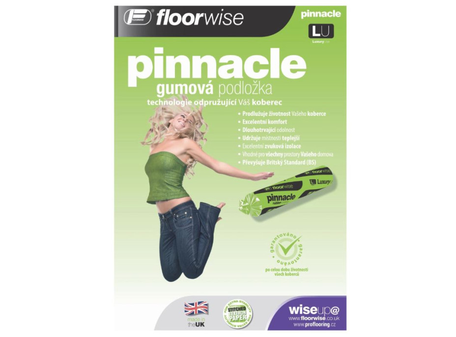 Podložka pod koberec FLOORWISE Pinnacle (role 11 m2)