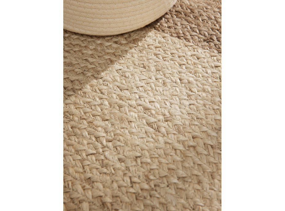 Kusový koberec Jutta Natur Ivory/Grey/Beige kruh