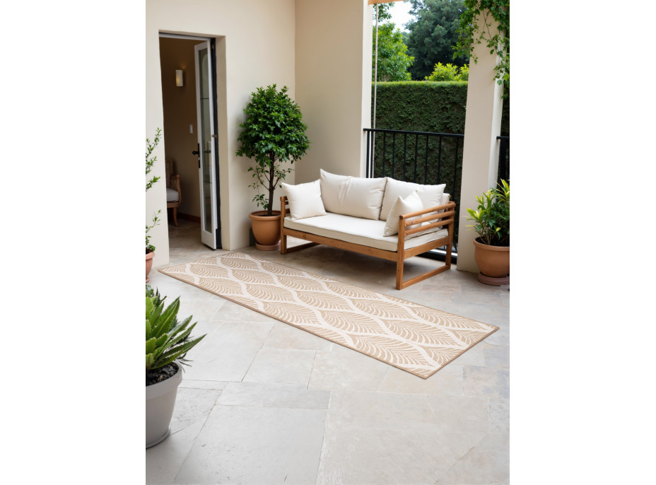 Běhoun Duet Liora Beige/White - na ven i na doma