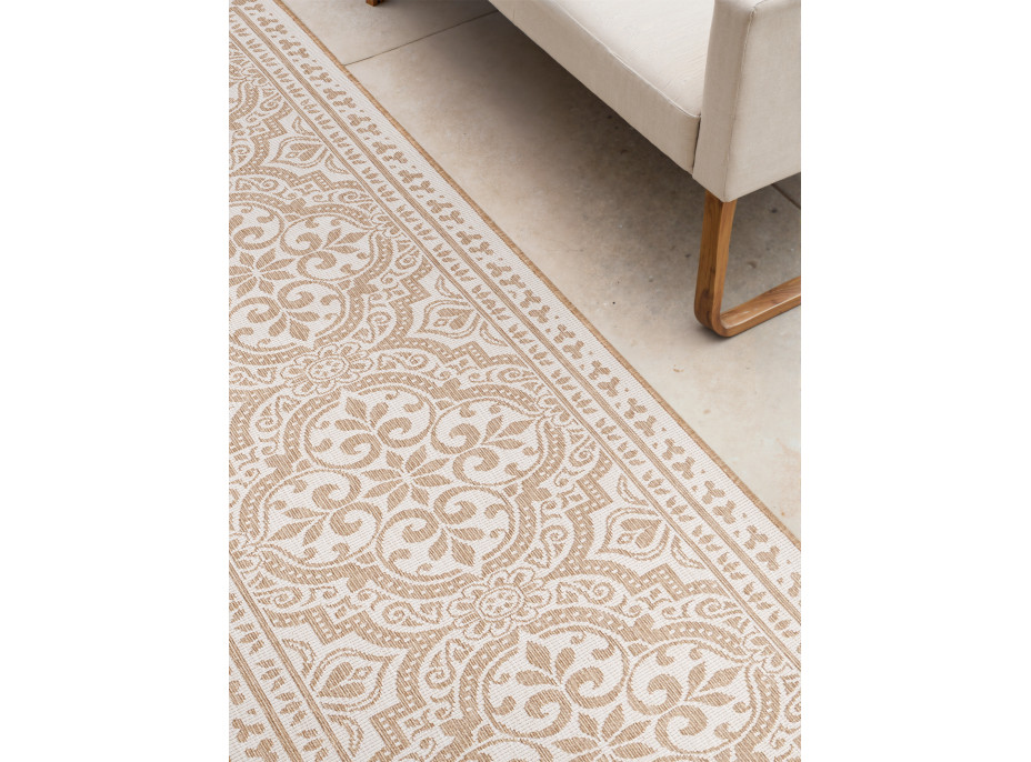Běhoun Duet Rosel Beige/White - na ven i na doma