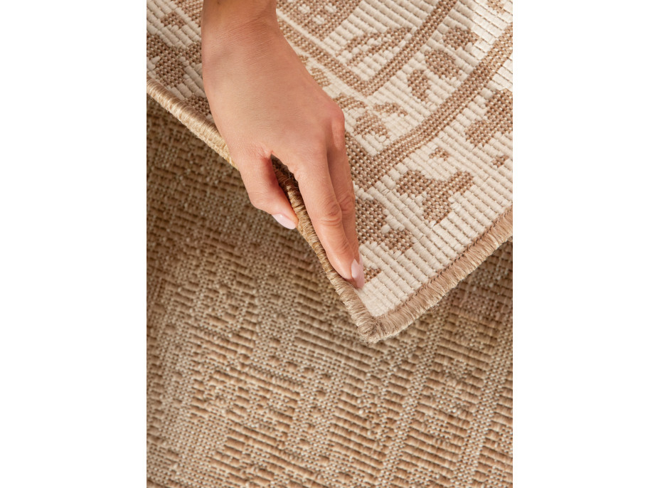 Běhoun Duet Rosel Beige/White - na ven i na doma