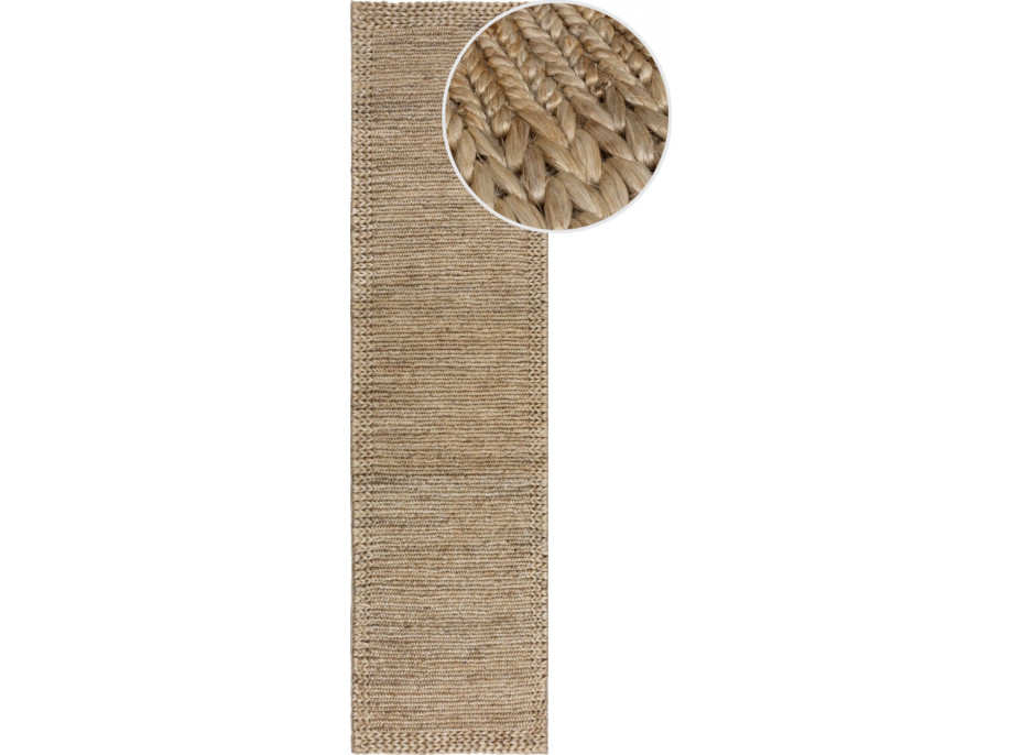 Běhoun Drew Braid Border Natural