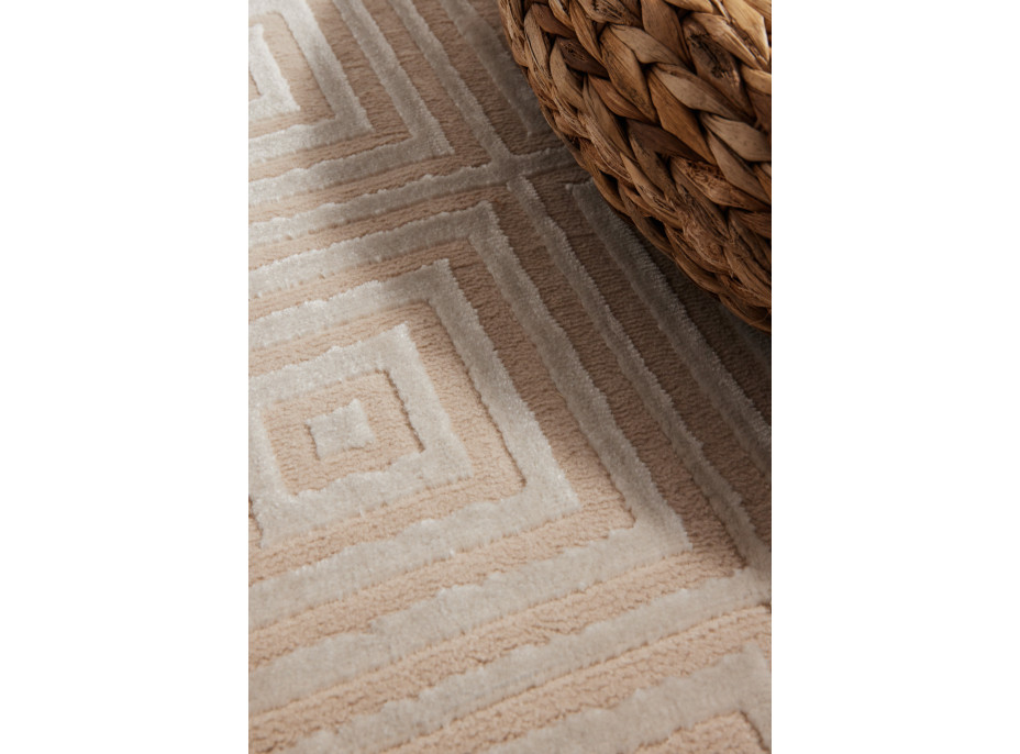 Běhoun Perles 106183 Cream Beige z kolekce Elle
