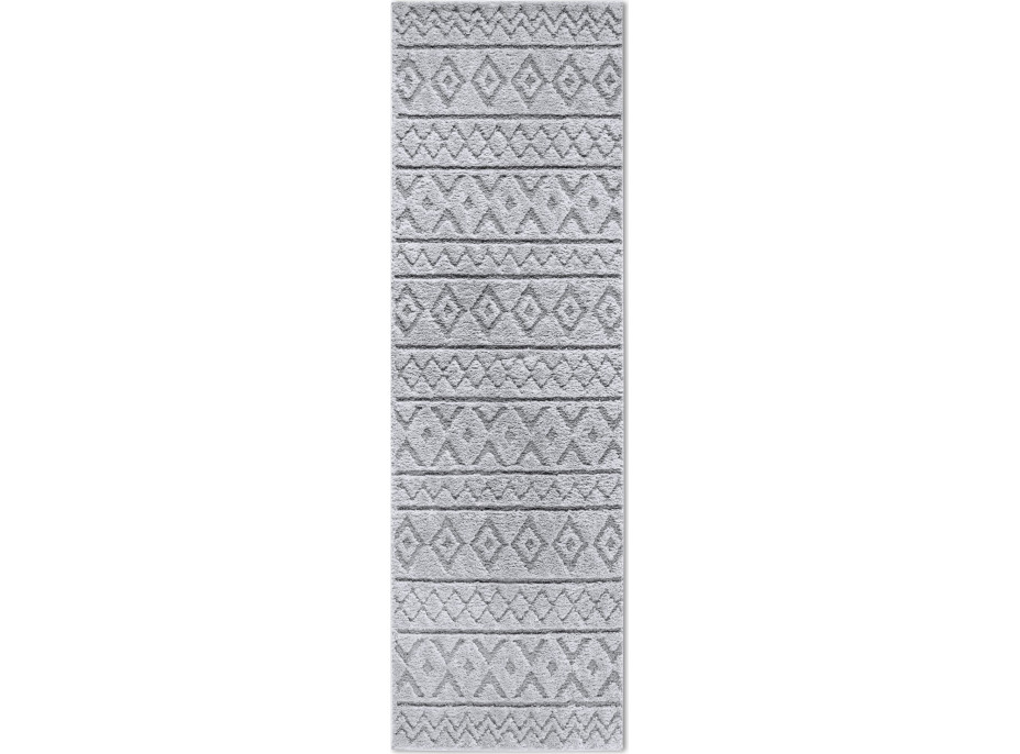 Běhoun Gallery 106093 Light Grey z kolekce Elle