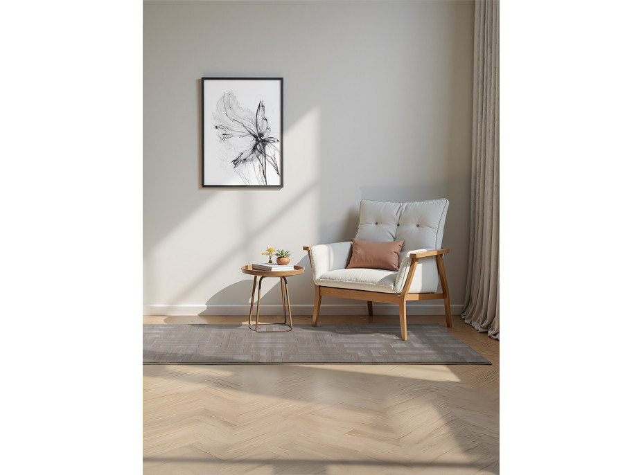 Běhoun Perles 106189 Beige Cream z kolekce Elle