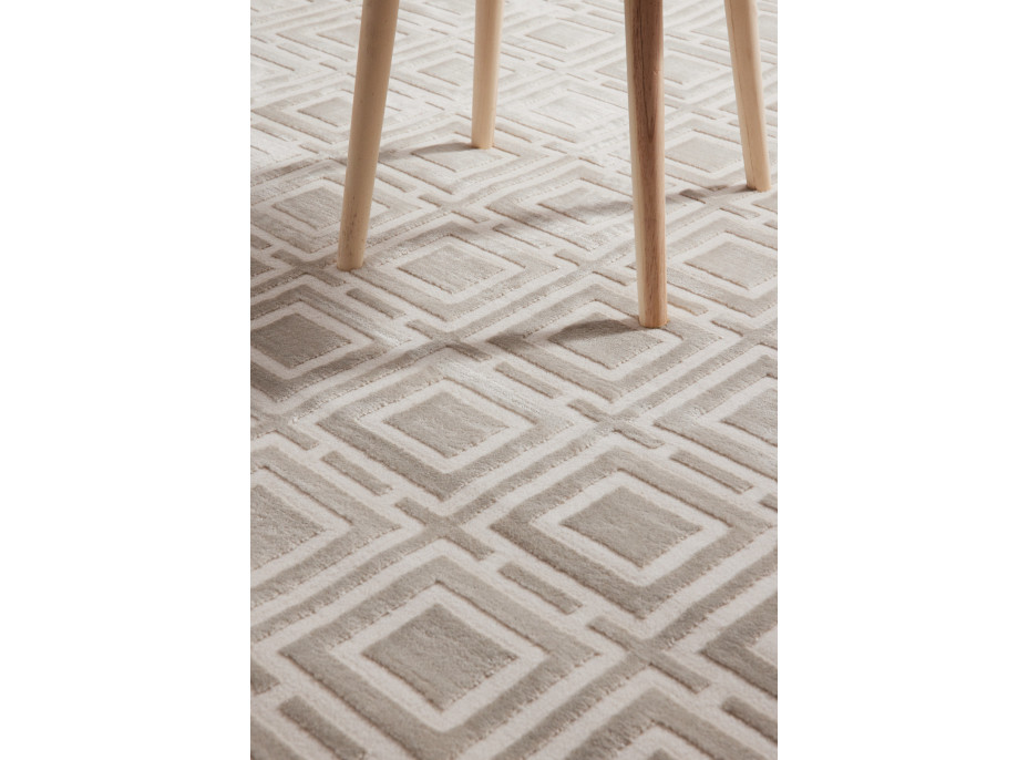 Běhoun Perles 106191 Cream z kolekce Elle