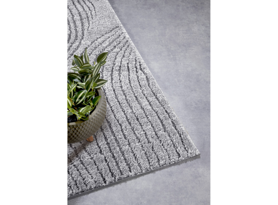 Běhoun Gallery 106085 Light Grey z kolekce Elle