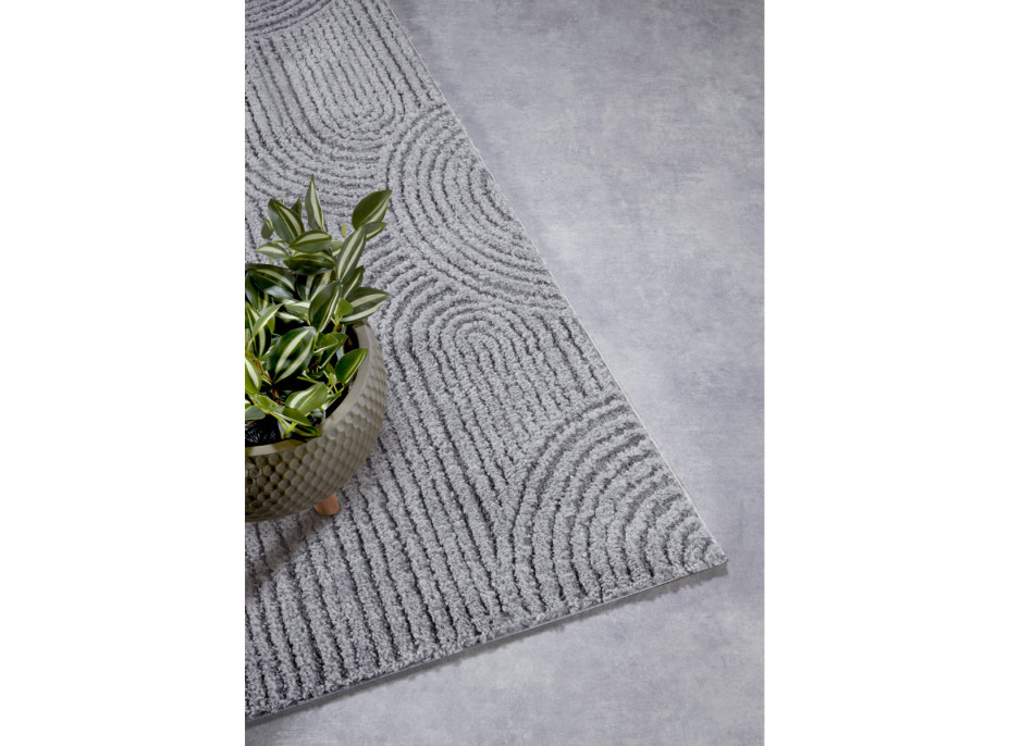 Běhoun Gallery 106091 Light Grey z kolekce Elle