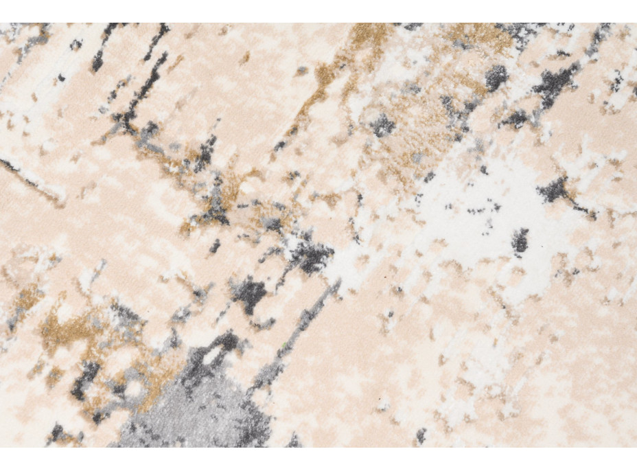 Kusový koberec HERA Stain - krémový/šedý