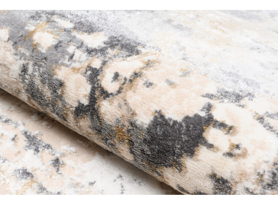 Kusový koberec HERA Stain - krémový/šedý