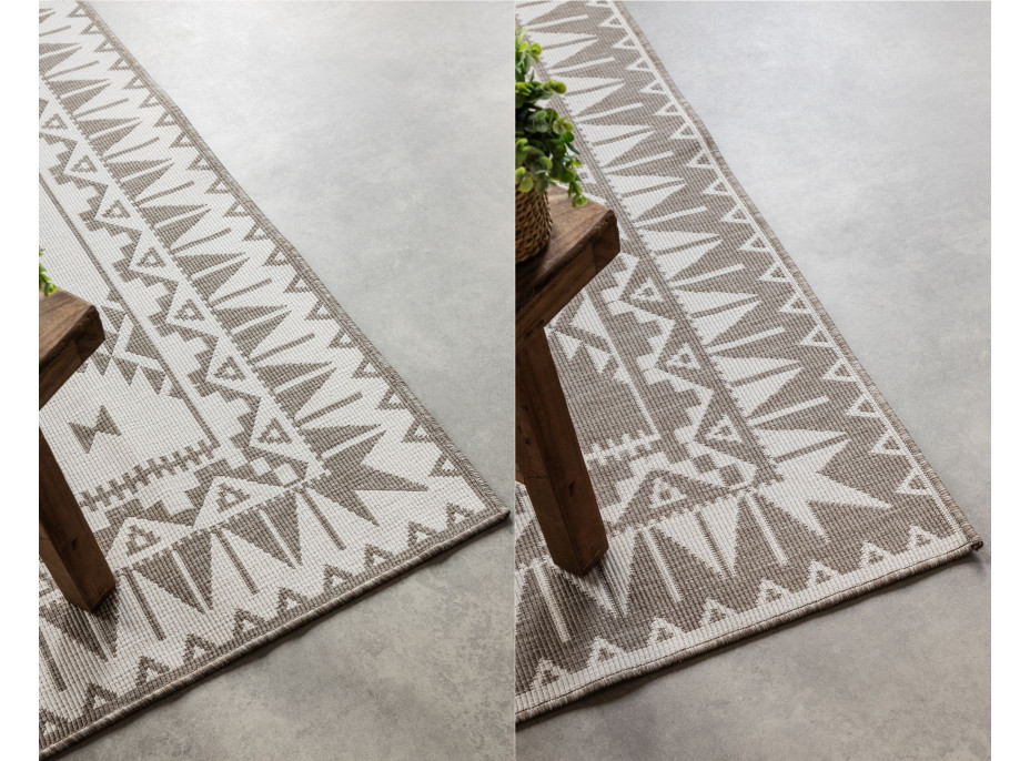 Kusový koberec Gemini 106021 Linen z kolekce Elle – na ven i na doma