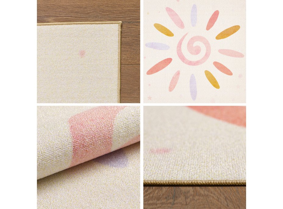 Dětský kusový koberec Play 2021 Cream