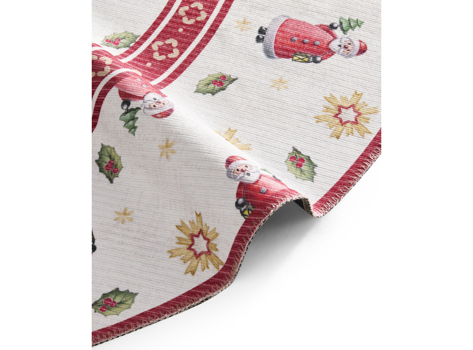 Kusový koberec Villeroy & Boch Toy's delight 106273 Cream, Red kruh