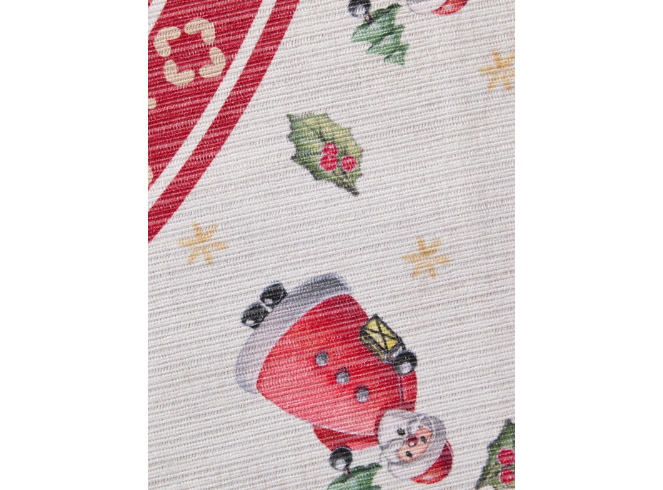 Kusový koberec Villeroy & Boch Toy's delight 106273 Cream, Red kruh