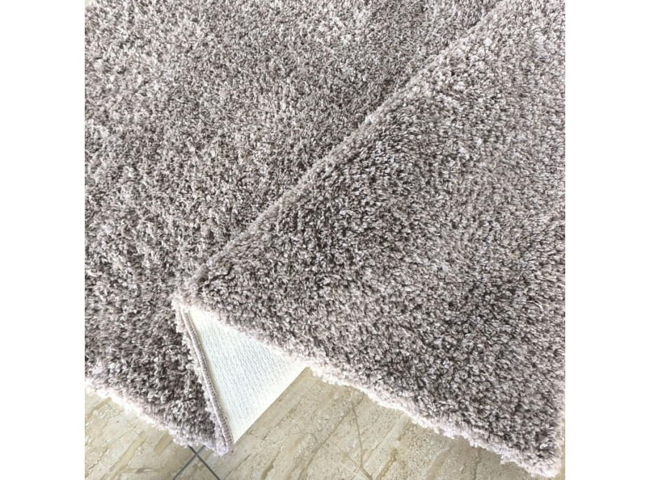 Moderní koberec SHAGGY CAMIL - latte
