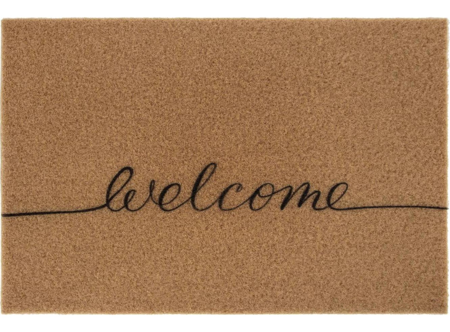 Rohožka WELCOME 40x60 cm - přírodní