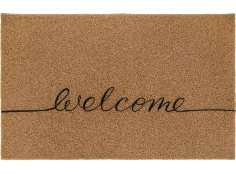Rohožka WELCOME 50x80 cm - přírodní