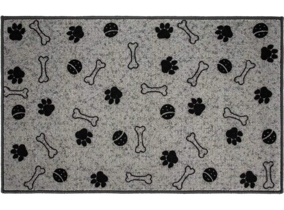 Koberec pro psy DOG REST 50x80 cm - šedý