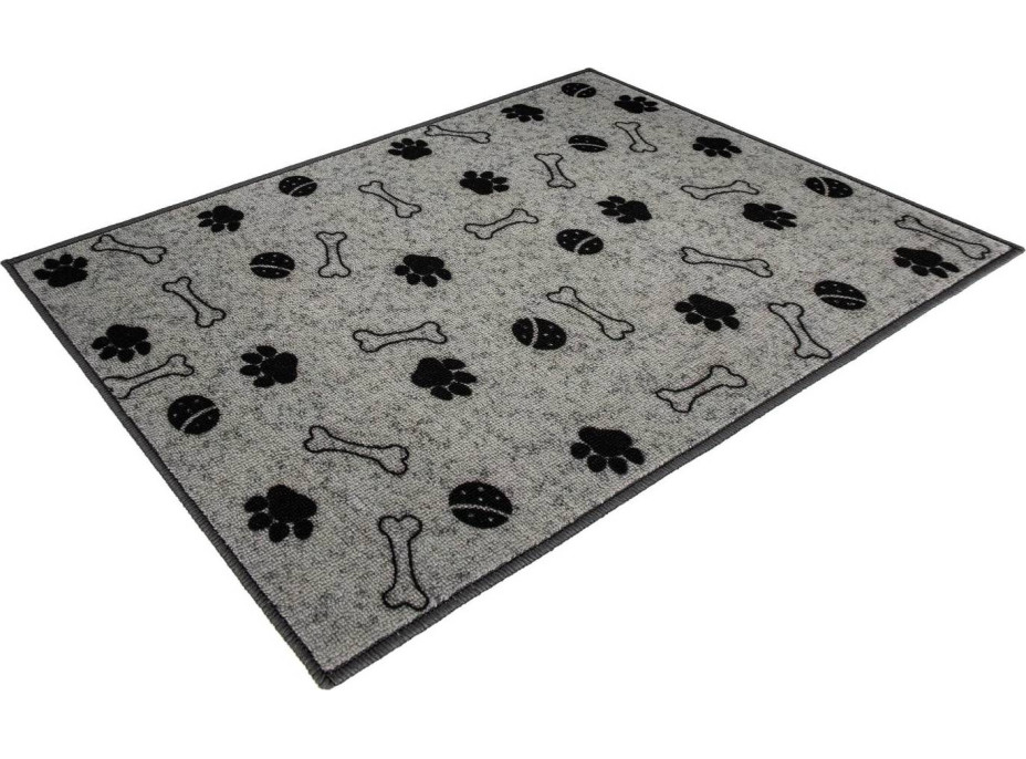 Koberec pro psy DOG REST 50x80 cm - šedý