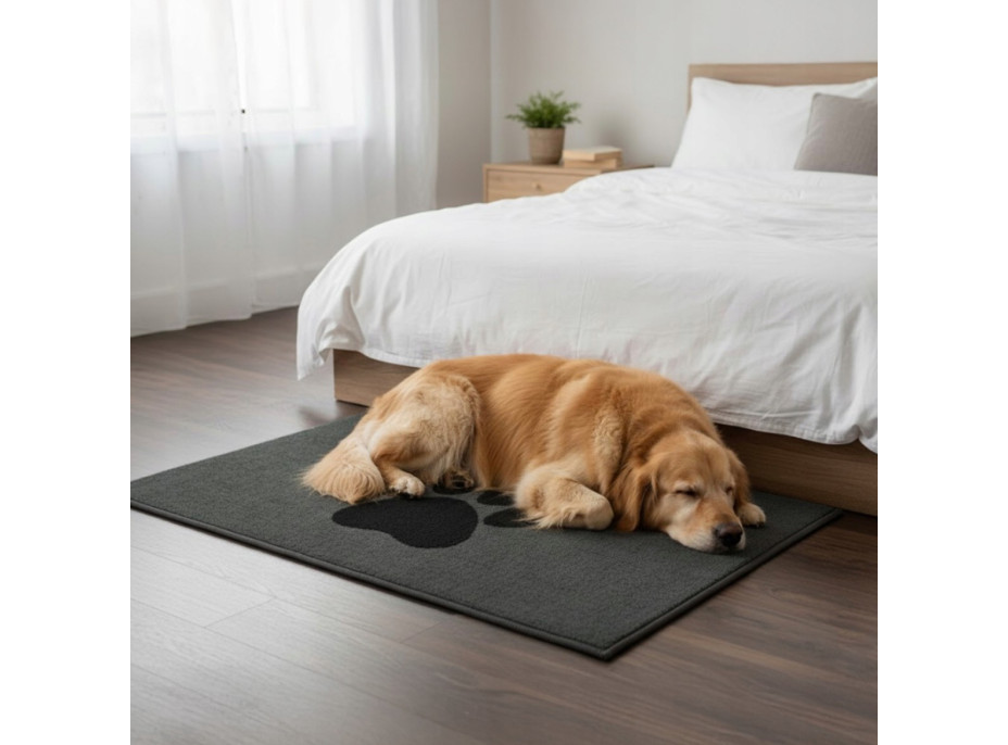 Koberec pro psy PUPIL PAD 50x80 cm - šedý