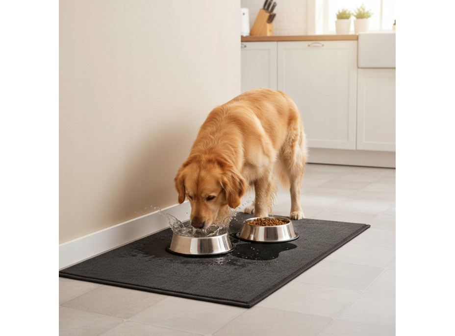 Koberec pro psy PUPIL PAD 50x80 cm - šedý