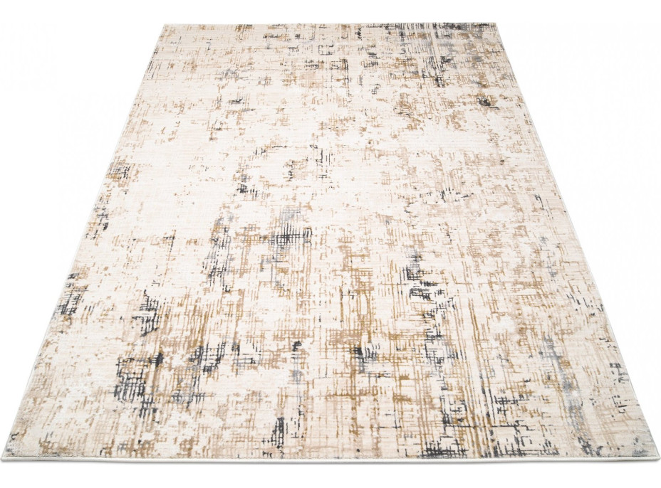 Kusový koberec HERA Modern - krémový/šedý