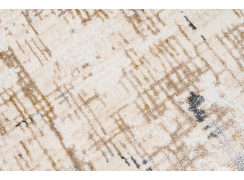 Kusový koberec HERA Modern - krémový/šedý