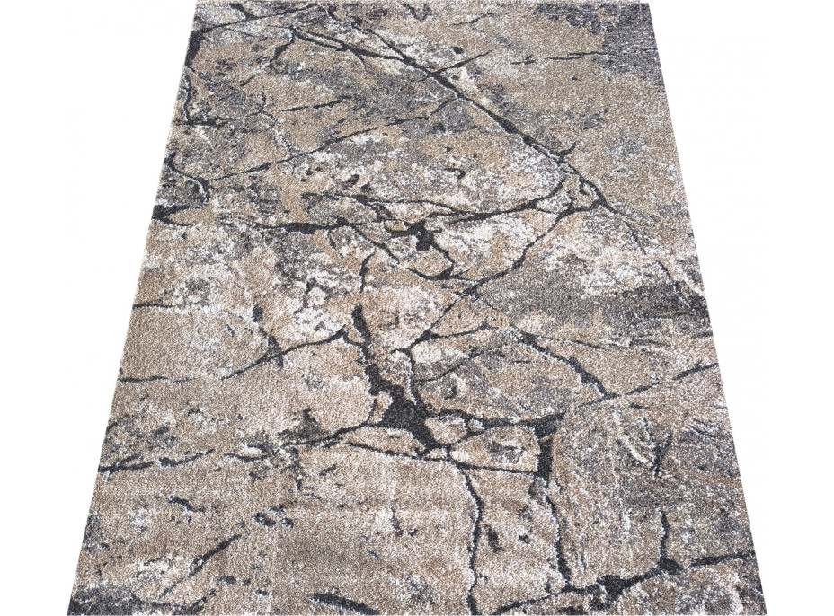 Kusový koberec PANNE stone - odstíny hnědé