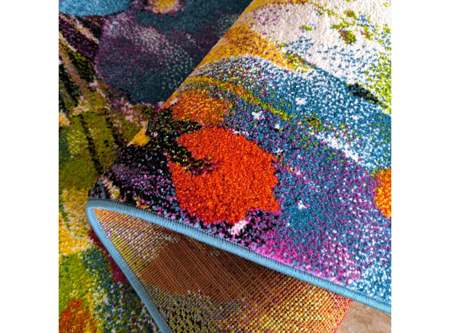 Kusový koberec PICASSO Flowers - vícebarevný