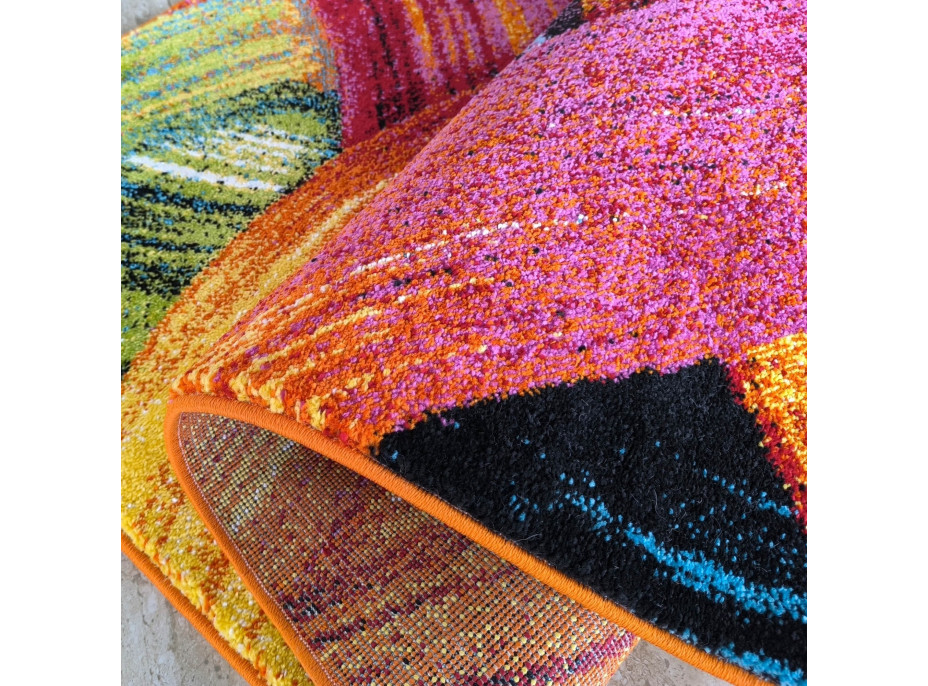 Kusový koberec PICASSO Brush strokes - vícebarevný