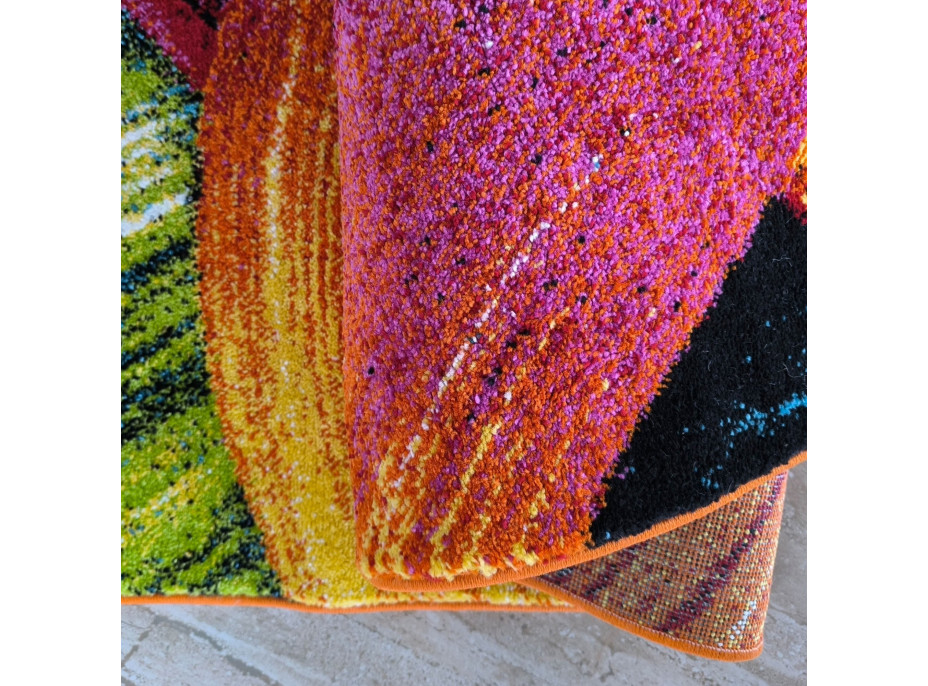 Kusový koberec PICASSO Brush strokes - vícebarevný