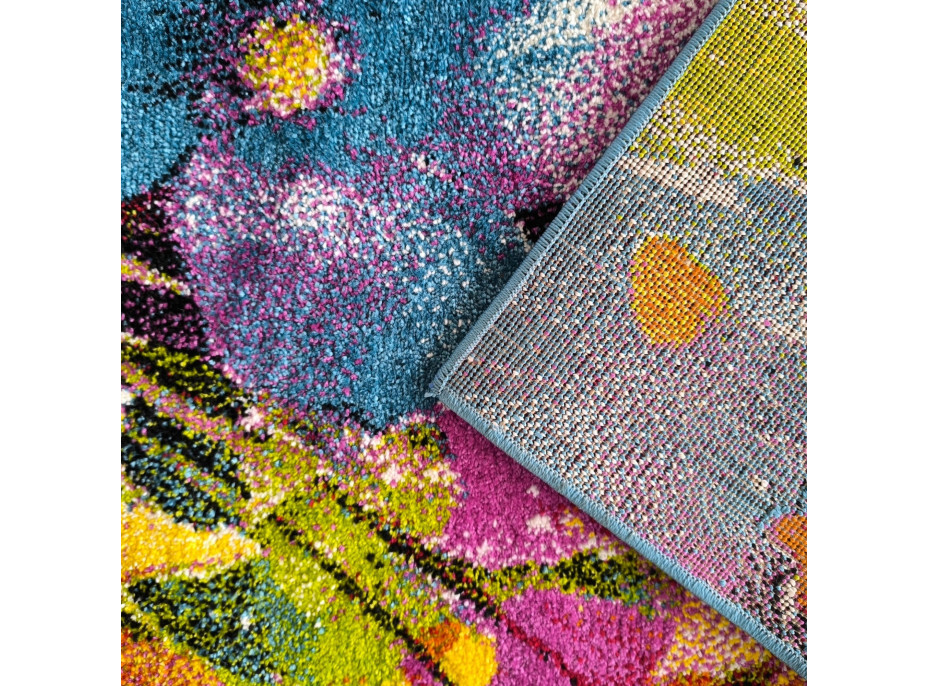 Kusový koberec PICASSO Flowers - vícebarevný