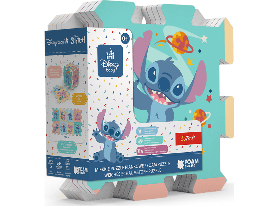 TREFL Pěnové puzzle Lilo & Stitch