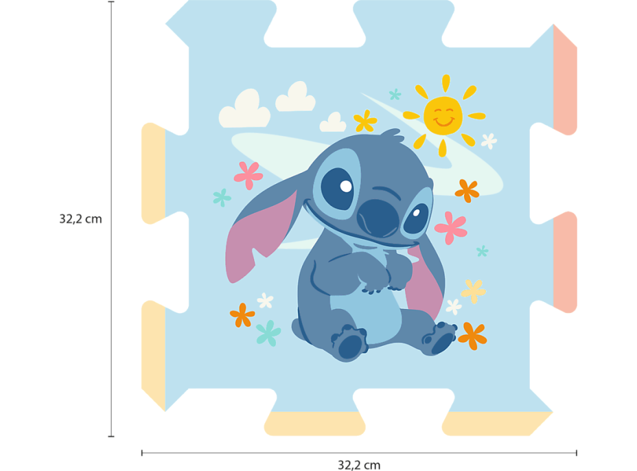TREFL Pěnové puzzle Lilo & Stitch