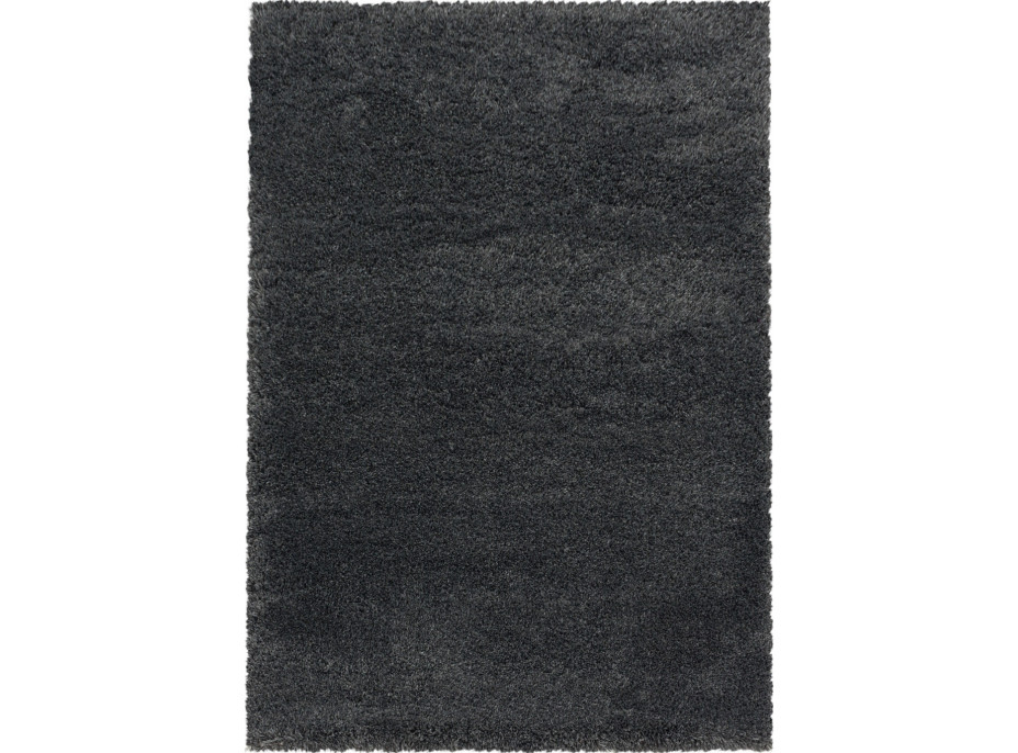 Kusový koberec Fluffy Shaggy 3500 grey, 140x200 cm