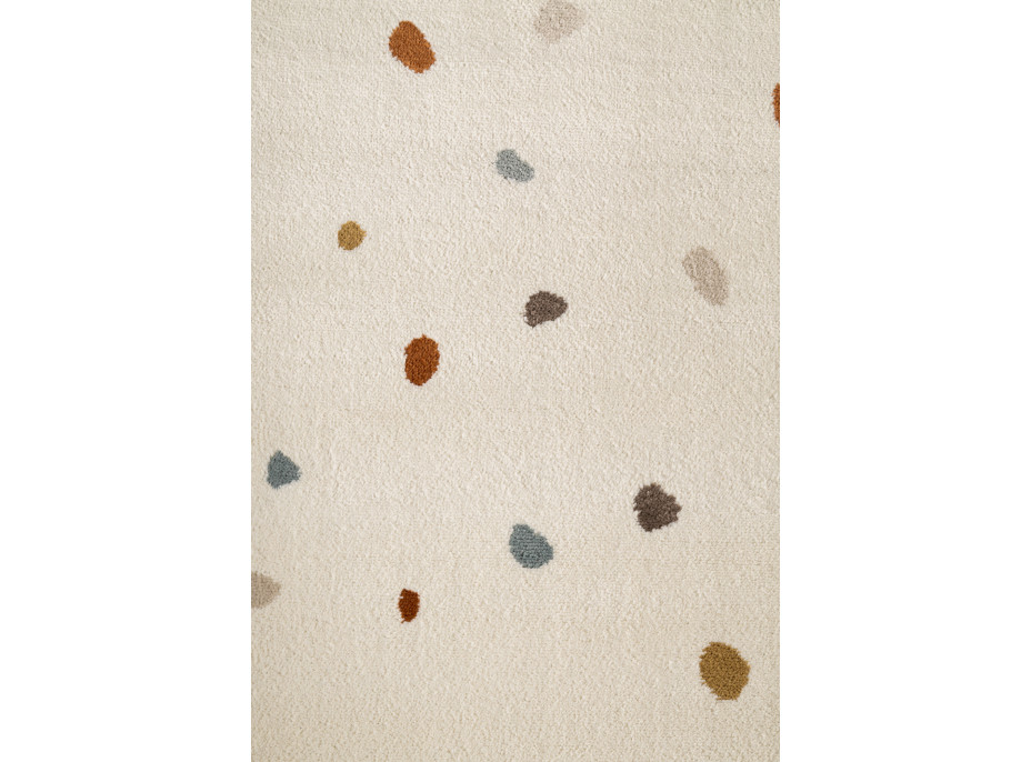 Dětský koberec Adventures 106210 Cream Multicolor kruh