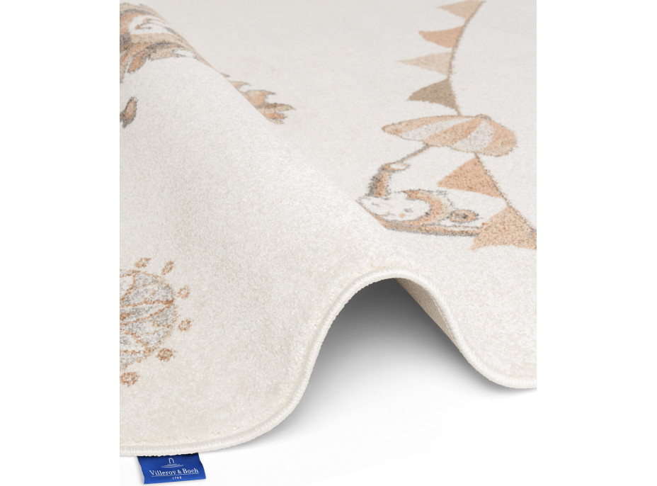 Dětský kusový koberec Villeroy & Boch Boho Kids 106307 Cream Multicolor kruh