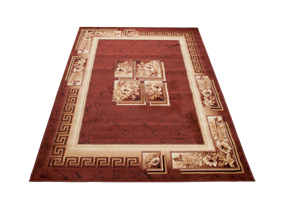 Kusový koberec ATLAS quatro - hnědý/béžový, 80x150 cm