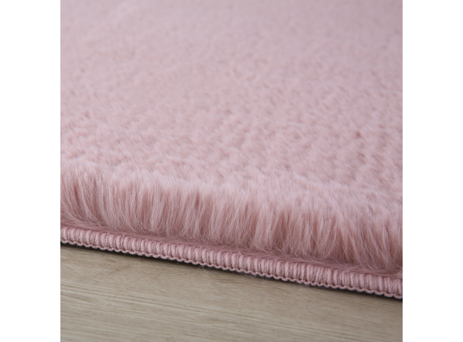 Kusový koberec Pouffy 5100 Rose kruh